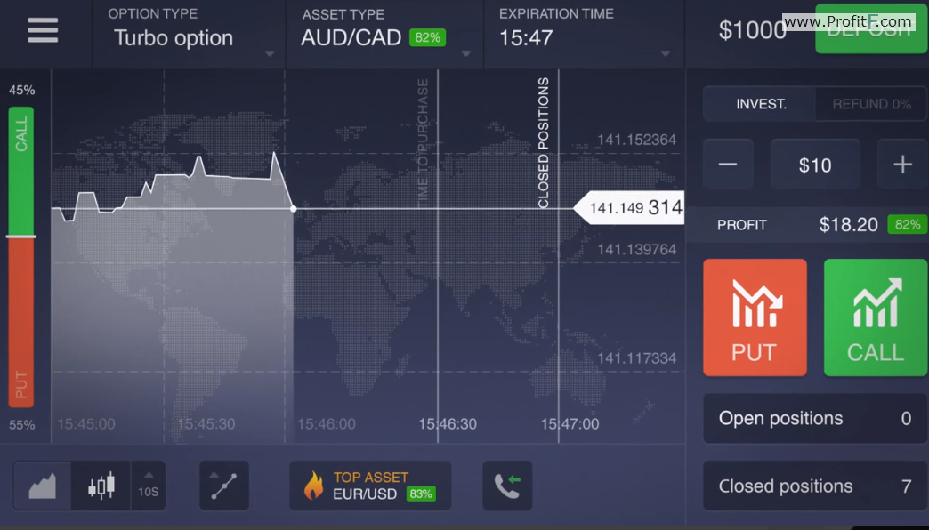 iq option trading robot