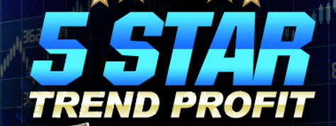 5 star trend profit logo
