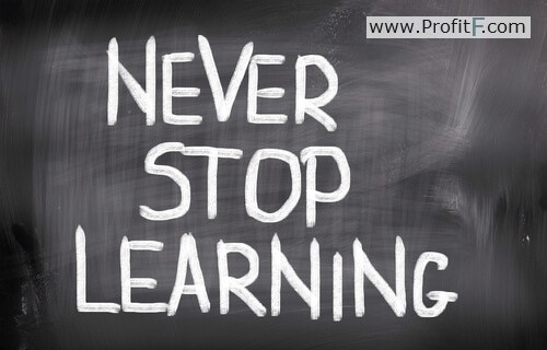 Don’t stop learning
