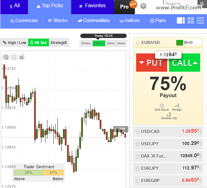 500 OPTION PLATFORM