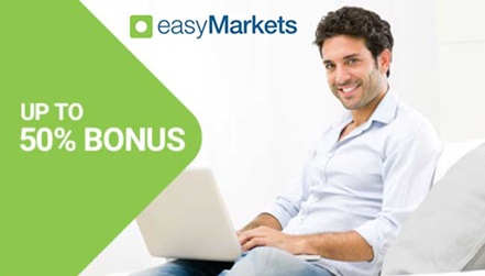 EasyMarkets - 50% First Deposit Bonus