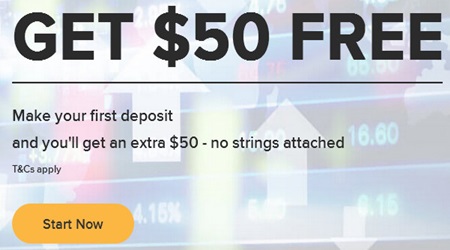 TradePlus 50 USD Bonus