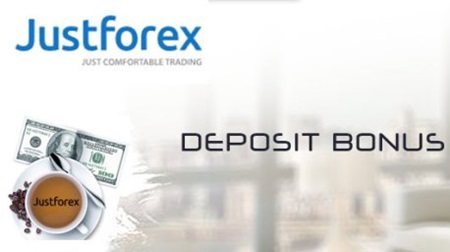 100% Deposit Bonus JustForex