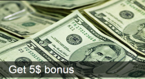 FBS $5 No-Deposit Welcome bonus