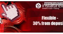 InstaForex 30% deposit bonus