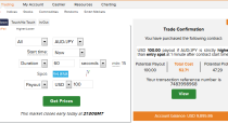 Binary options double up