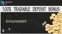 100% Deposit Bonus – FX77